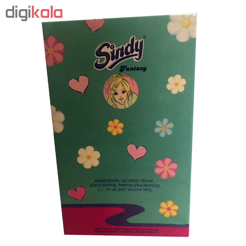 ادو تویلت کودک سیندی مدل Fantasy حجم 100 میلی لیتر