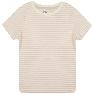 تی شرت آستین کوتاه دخترانه اچ اند ام مدل 04