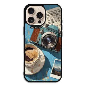 AKAM AMC-WA16PROMAX-COFFEE-1 Cover For Apple iPhone 16 Pro Max