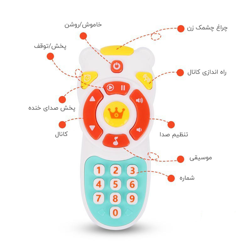 بازی آموزشی هانگر مدل Funny controller he 0529
