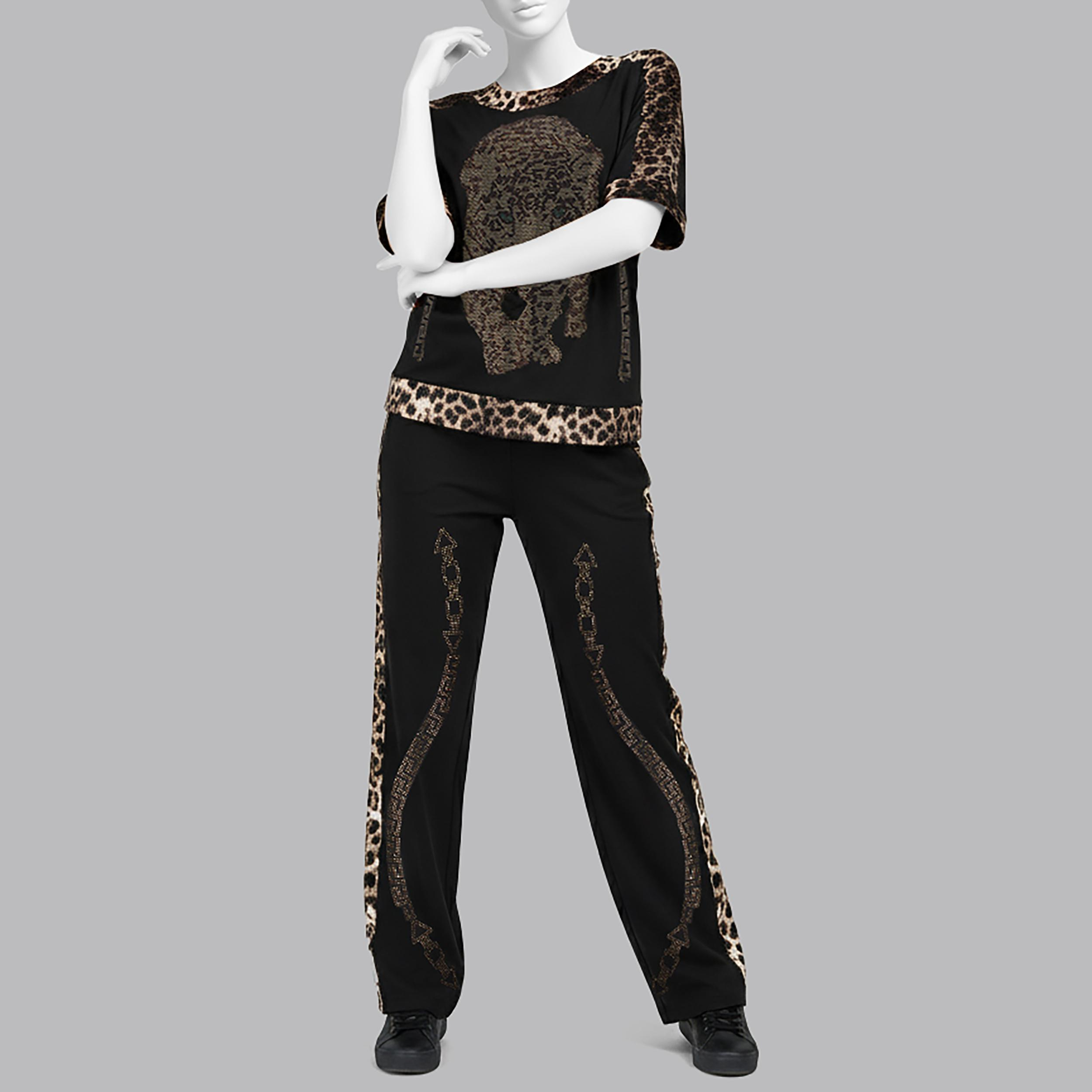 ست بلوز و شلوار زنانه مدل پلنگ