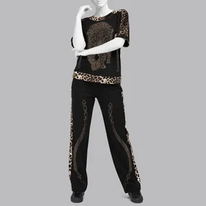 ست بلوز و شلوار زنانه مدل پلنگ