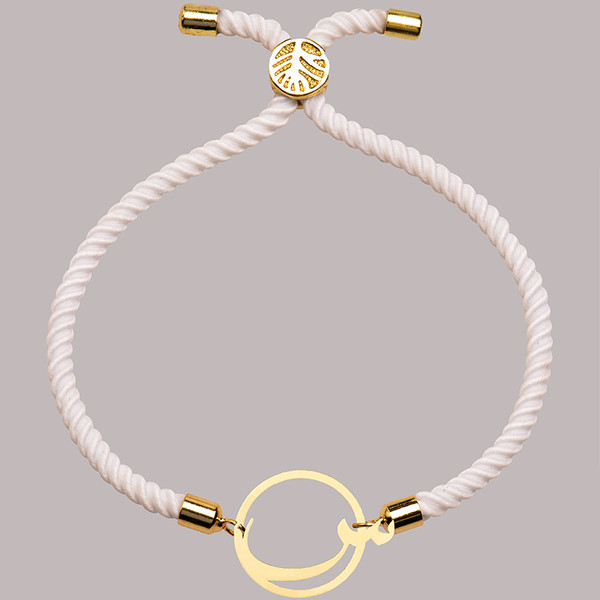 دستبند طلا 18 عیار زنانه کرابو طرح حرف س مدل Kr2899