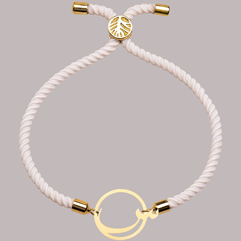 دستبند طلا 18 عیار زنانه کرابو طرح حرف س مدل Kr2899 -  - 1