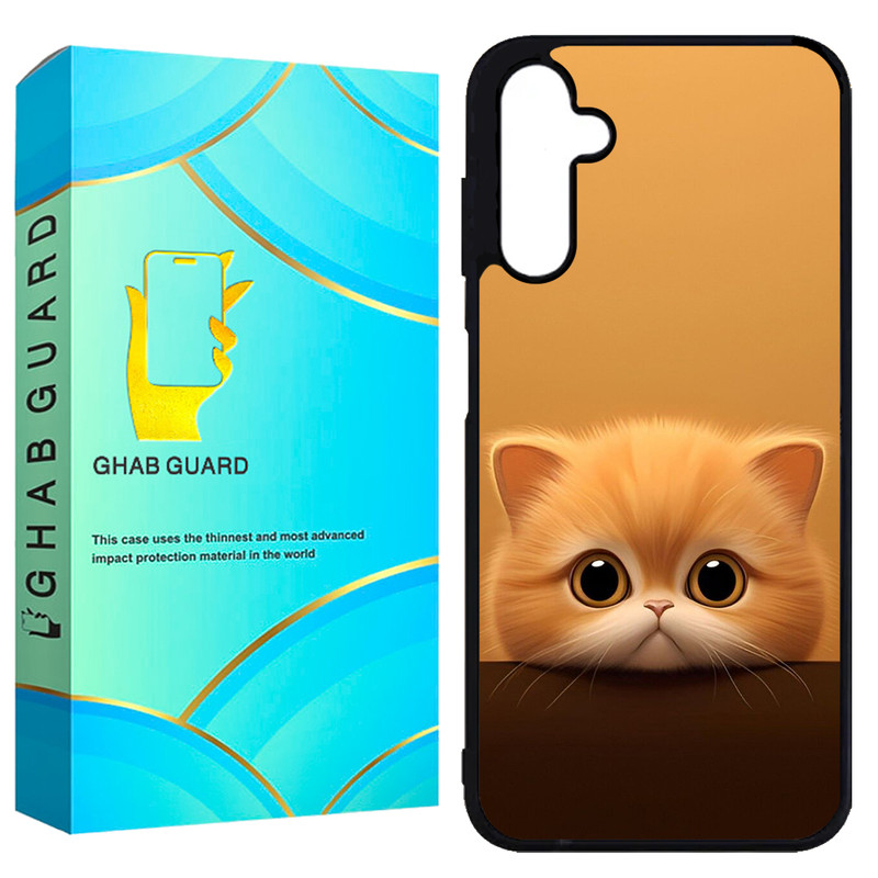  کاور قاب گارد طرح گربه مدل GCHPA25 مناسب برای گوشی موبایل سامسونگ Galaxy A25