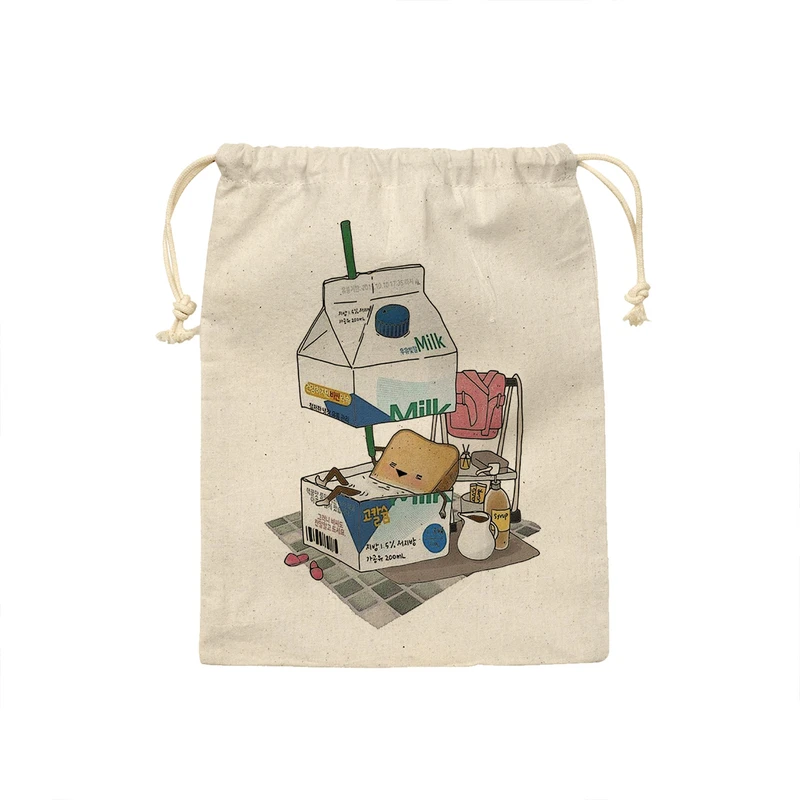 کیسه نان و سبزی ترمه طراحان ایده مدل پنتون نون بامزه کد strm0649 - S