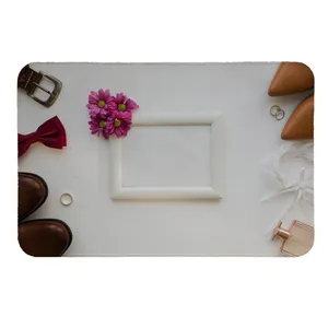 پادری طرح کفش کد 8037 سایز 50 × 70 سانتی متر