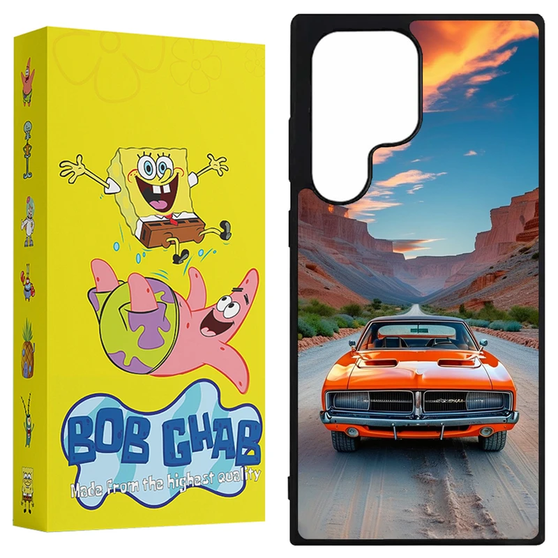 کاور باب قاب طرح ماشین مدل BCPS22U مناسب برای گوشی موبایل سامسونگ Galaxy S22 Ultra 5G