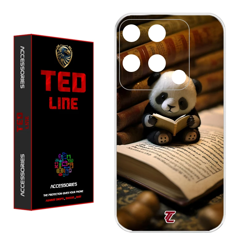 کاور تدلاین طرح پاندا کد 1179 مناسب برای گوشی موبایل شیائومی Redmi 10C / Poco C40