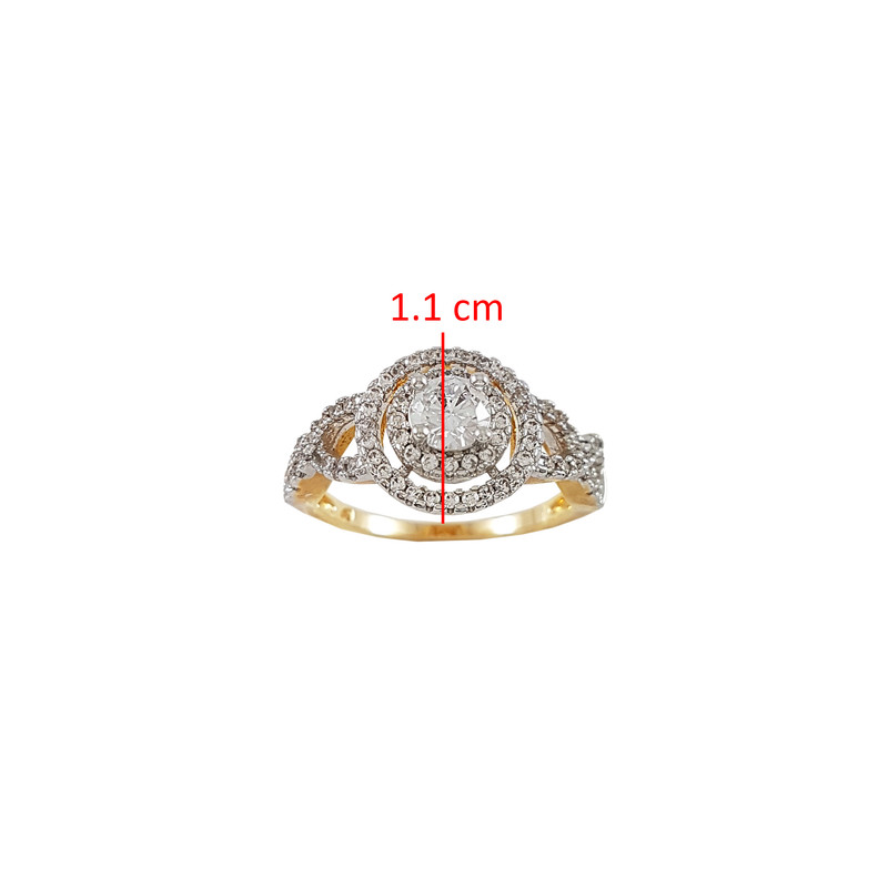 انگشتر زنانه ژوپینگ مدل 1537