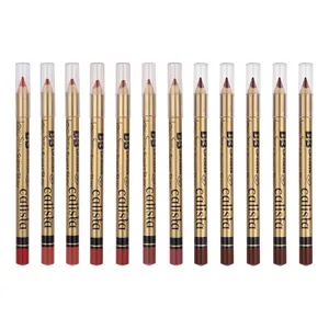 رژ لب مدادی مات کالیستا مدل Silky & Super Stay مجموعه 12 عددی