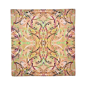 رومیزی مدل مخمل طرح خطی کد 118
