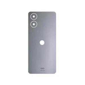 MAHOOT Matte-Silver Cover Sticker for Motorola Moto G04