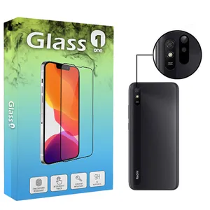 محافظ لنز دوربین گلس وان مدل Flz-01 مناسب برای گوشی موبایل شیائومی Redmi 9A
