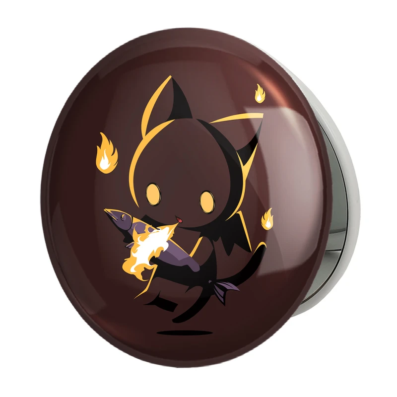 آینه جیبی خندالو طرح چموسوکه انیمه کونوسوبا Konosuba مدل تاشو کد 27169 