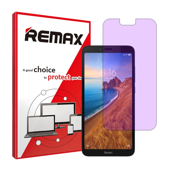محافظ صفحه نمایش ضد اشعه بنفش ریمکس مدل HyPRL مناسب برای گوشی موبایل شیائومی Redmi 7A