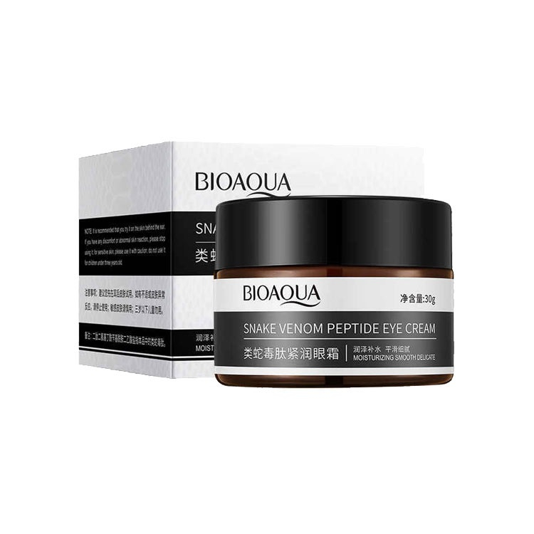 مراقبت پوست کرم دور چشم بایوآکوا مدل سم مار حجم 30 میلی لیتر