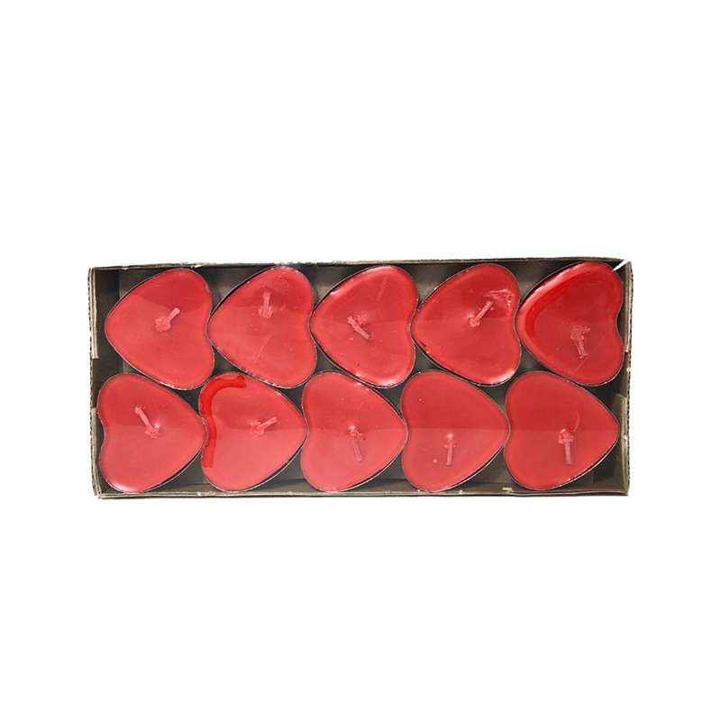 شمع وارمر رویا کندل مدل قلبی بسته 20 عددی