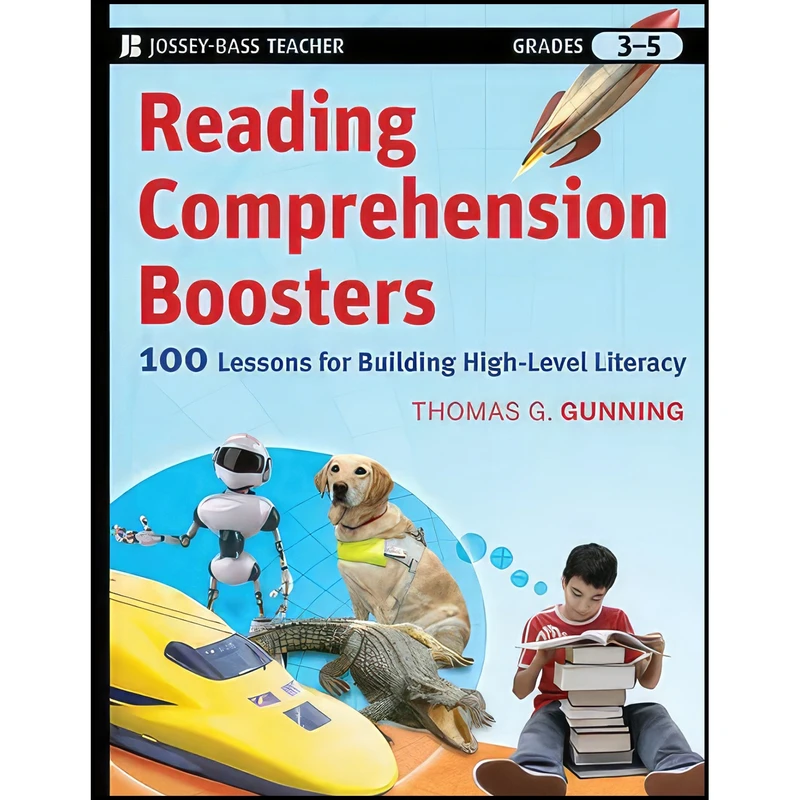 کتاب Reading Comprehension Boosters اثر Thomas G. Gunning انتشارات Jossey-Bass