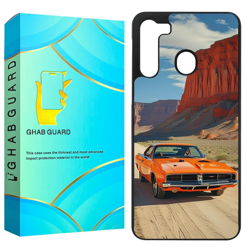 کاور قاب گارد طرح ماشین مدل GCHPA21 مناسب برای گوشی موبایل سامسونگ Galaxy A21