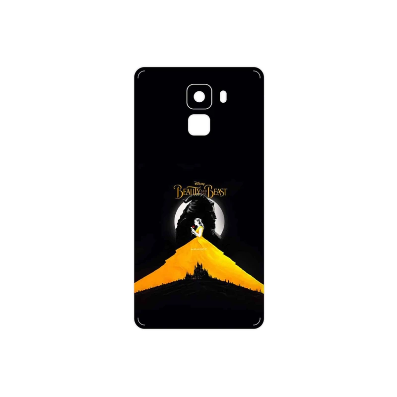 برچسب پوششی ماهوت مدل Beauty and the Beast مناسب برای گوشی موبایل آنر 7