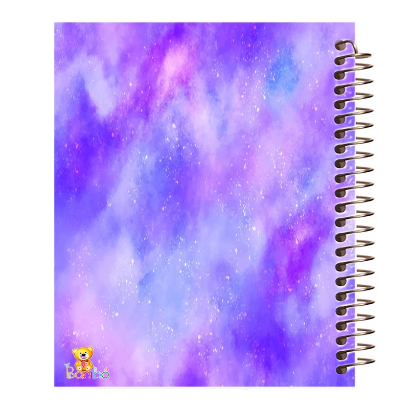 دفتر نقاشی 50 برگ بانیبو مدل کهکشانی کد 460