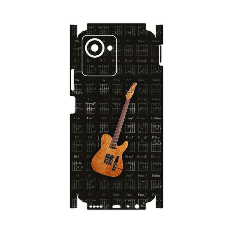 برچسب پوششی ماهوت مدل Guitar_Instrument-FullSkin مناسب برای گوشی موبایل ریلمی C30s