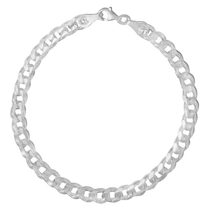 دستبند نقره مردانه کد P009 دستبند نقره مردانه کد P009