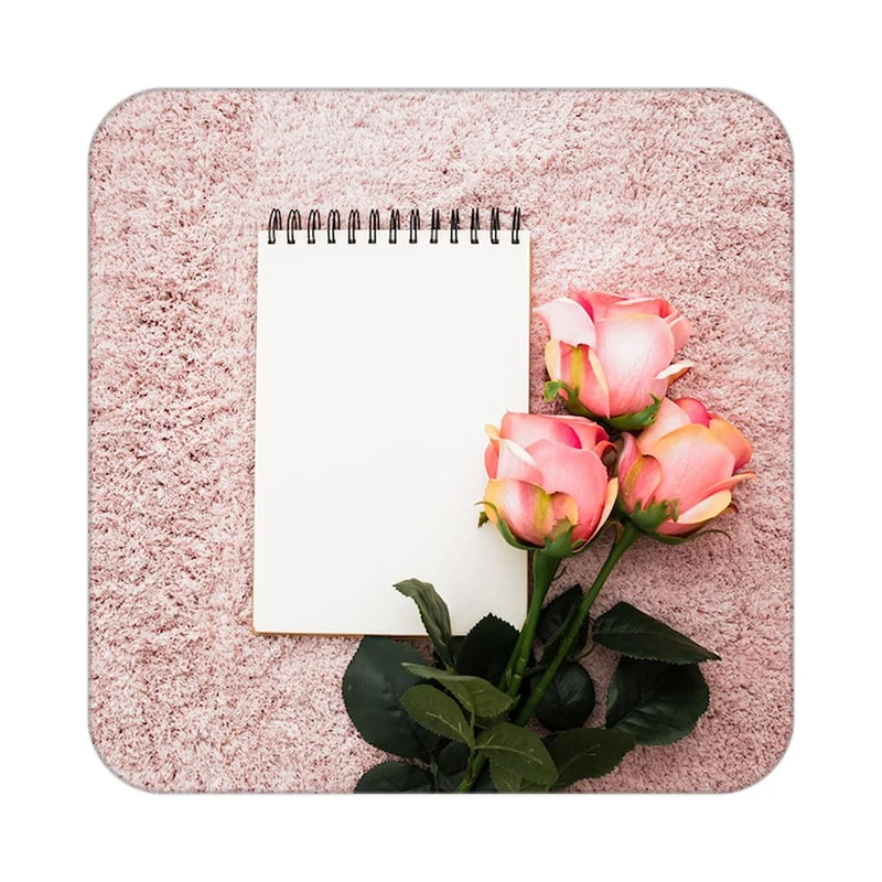 زیر لیوانی کاکتی طرح گل مدل mp18649