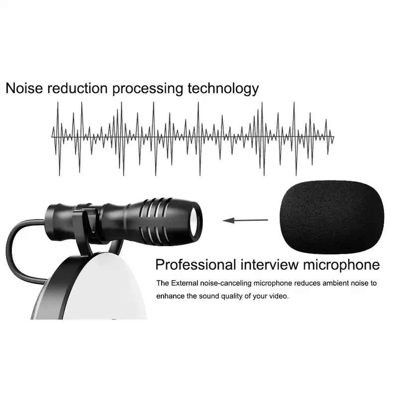 وب کم مدل   5Color And 5 Brightness Levels