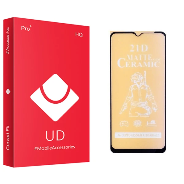 محافظ صفحه نمایش سرامیکی یو دی مدل +PRO مناسب برای گوشی موبایل سامسونگ Galaxy A12