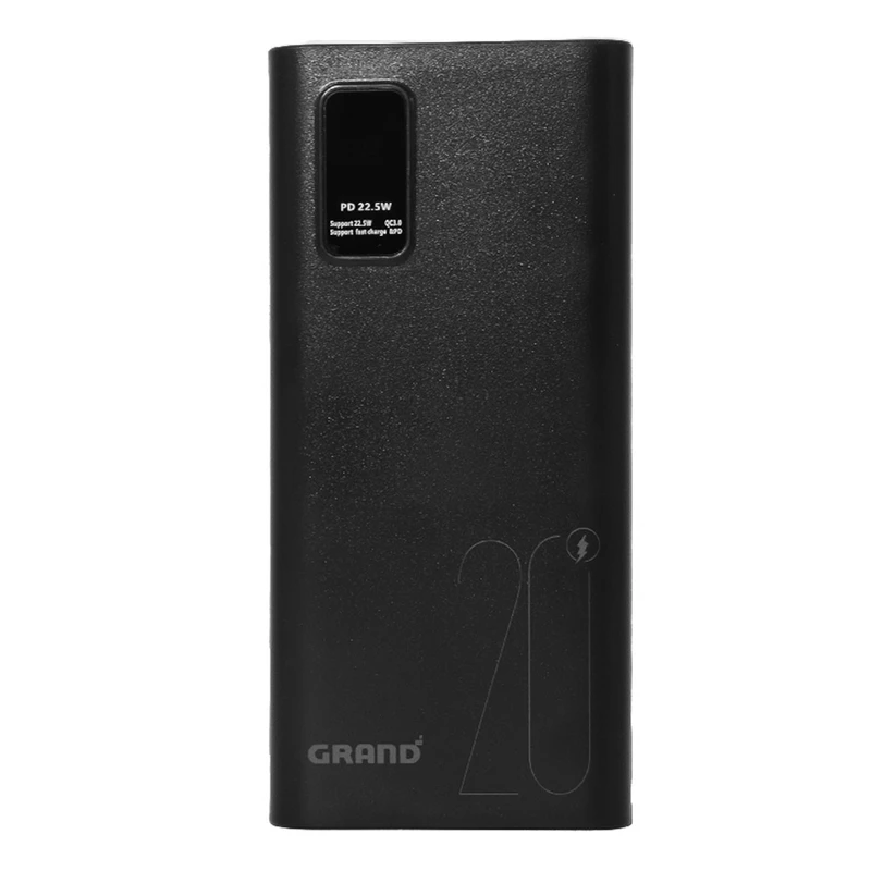 پاور بانک گرند مدل Gp_225 ظرفیت 20000میلی آمپر ساعت