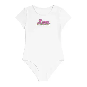 بادی آستین کوتاه دخترانه مدل 7084