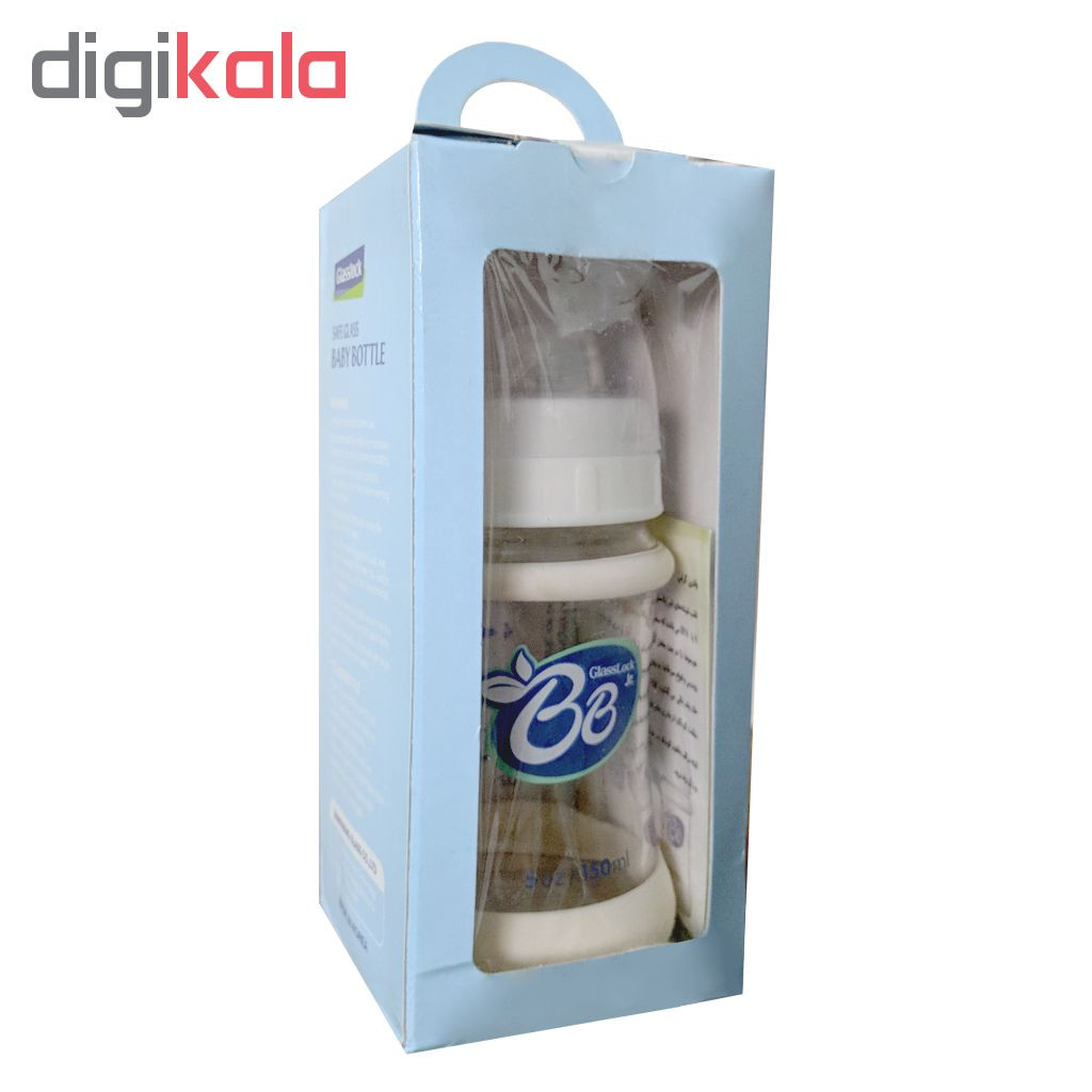 شیشه شیر گلس لاک سری BB مدل BB150M ظرفیت 150 میلی لیتر