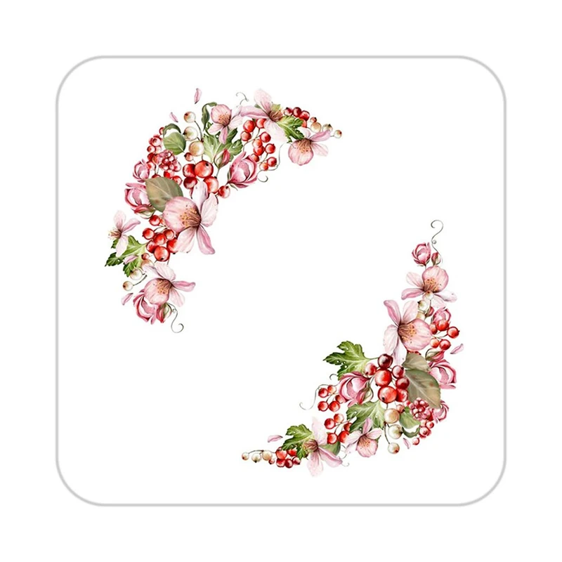 زیر لیوانی کاکتی طرح گل مدل mp19551