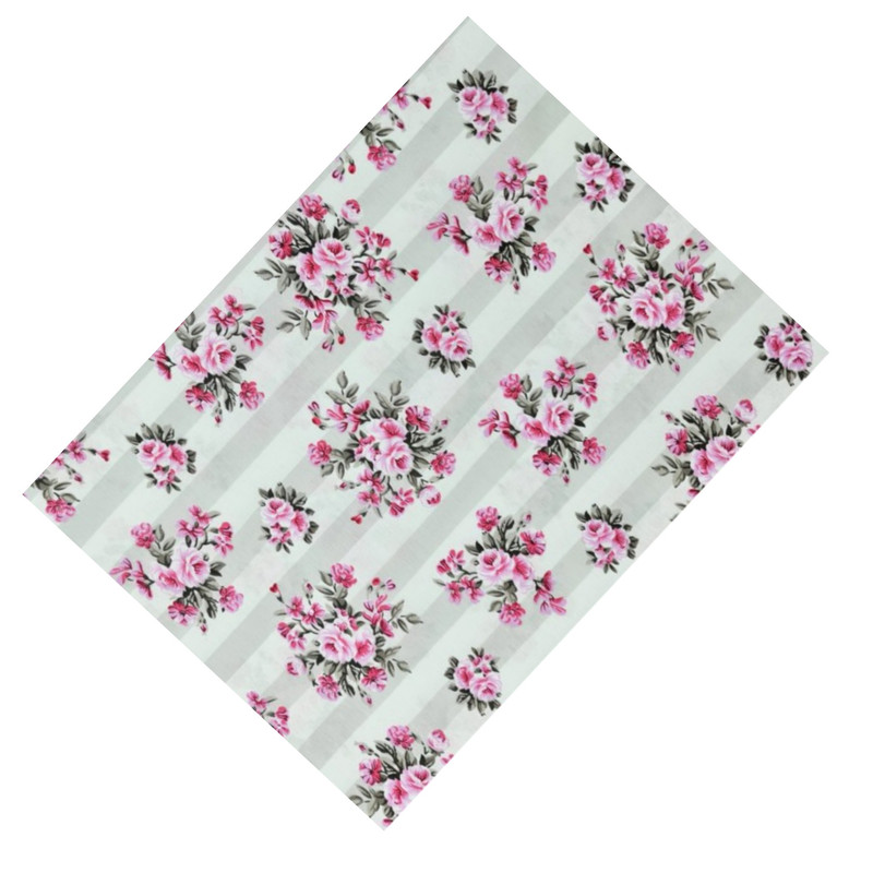 ملحفه مدل روانداز طرح گلریز یک نفره سایز 140×200 سانتی متر 