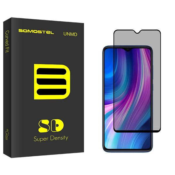 محافظ صفحه نمایش حریم شخصی سوماستل مدل SD مناسب برای گوشی موبایل شیائومی Redmi Note 8 Pro