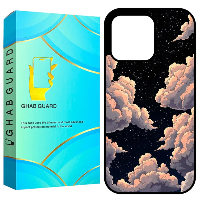  کاور قاب گارد طرح ابر مدل GCHP15PM مناسب برای گوشی موبایل اپل iPhone 15 Pro Max