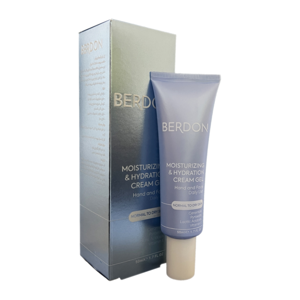 کرم ژل آبرسان بردون مدل CG مناسب پوست های خشک و معمولی حجم 50 میلی لیتر