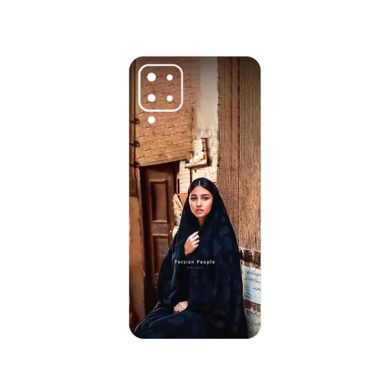 برچسب پوششی ماهوت مدل Portrait of an Iranian Woman مناسب برای گوشی موبایل سامسونگ Galaxy M12
