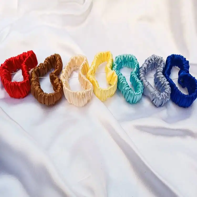 کش مو زنانه مدل مینی اسکرانچی مجموعه یازده عددی