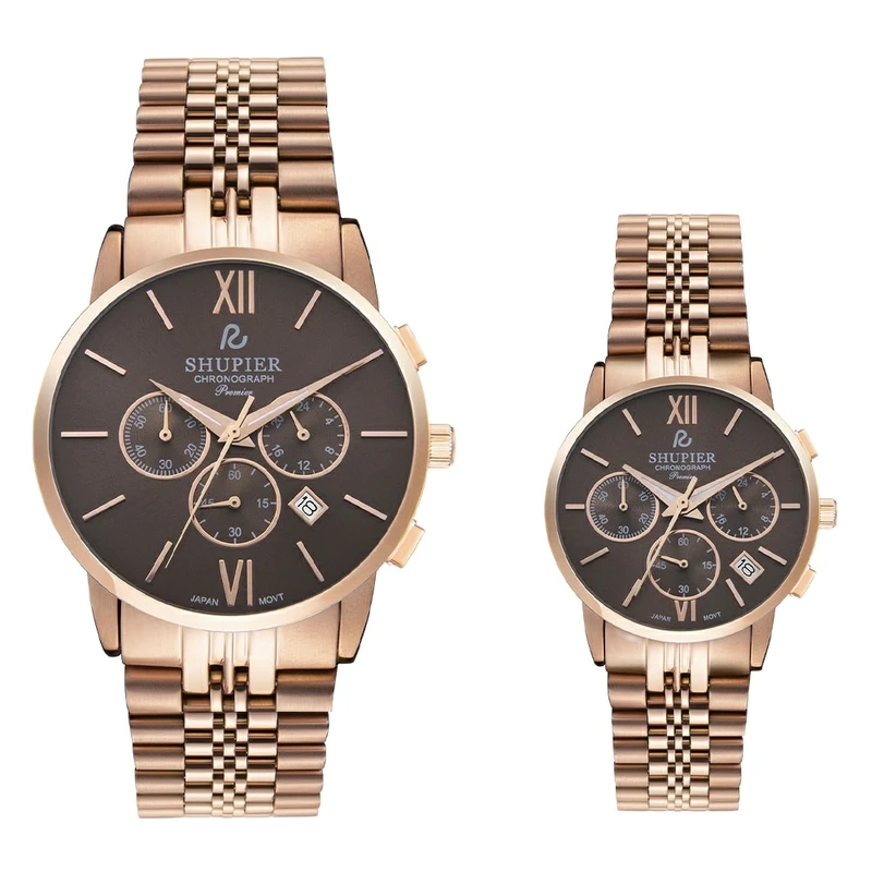 ست ساعت مچی عقربه ای زنانه و مردانه شوپیر مدل GL166A_015