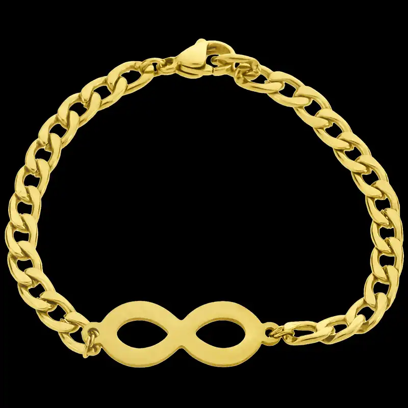 پابند زنانه گالری عزیزی طرح بینهایت مدل GZ14488