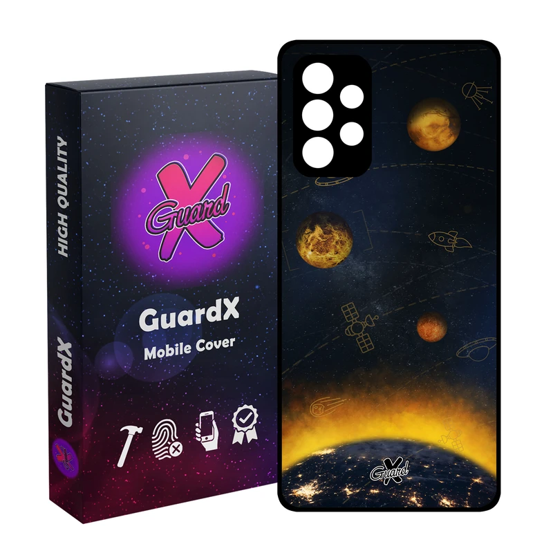 کاور گارد ایکس طرح Galaxy مدل Glass10166 مناسب برای گوشی موبایل سامسونگ Galaxy A52s