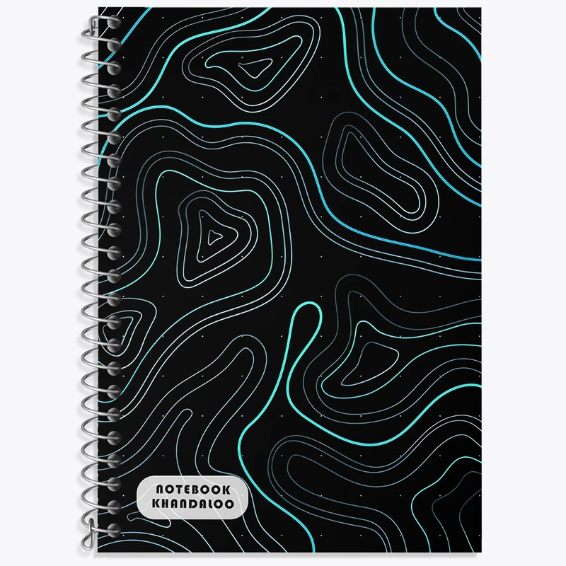 دفتر نت موسیقی 50 برگ خندالو طرح پترن فانتزی کد N4762