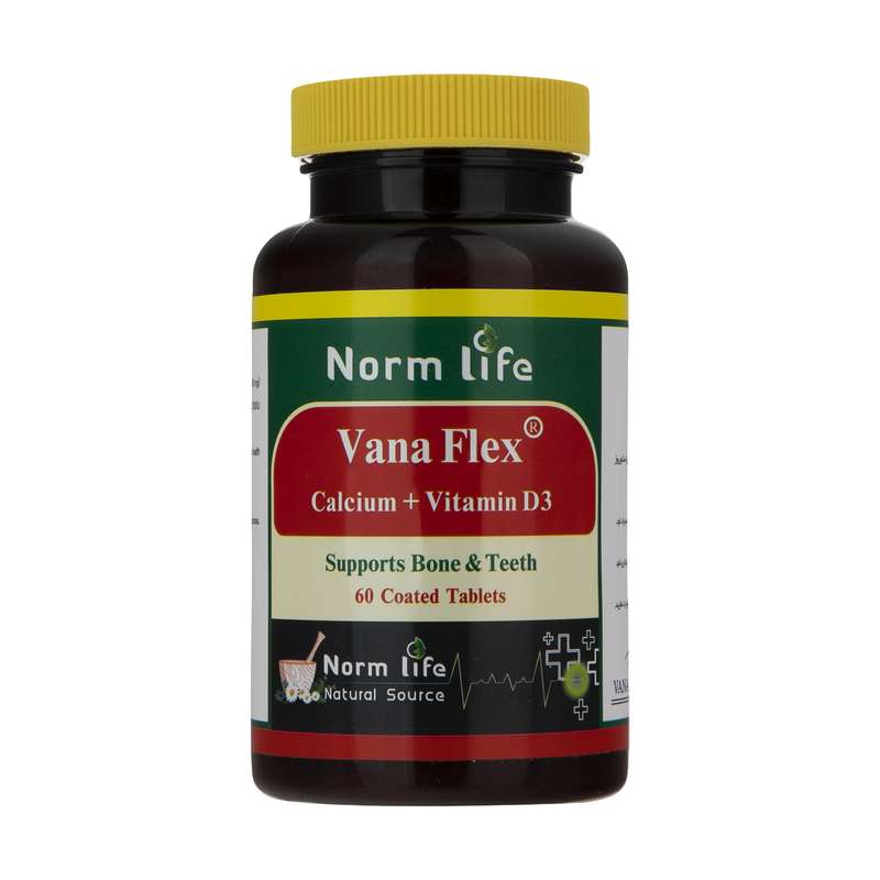 قرص وانا فلکس نورم لایف بسته 60 عددی