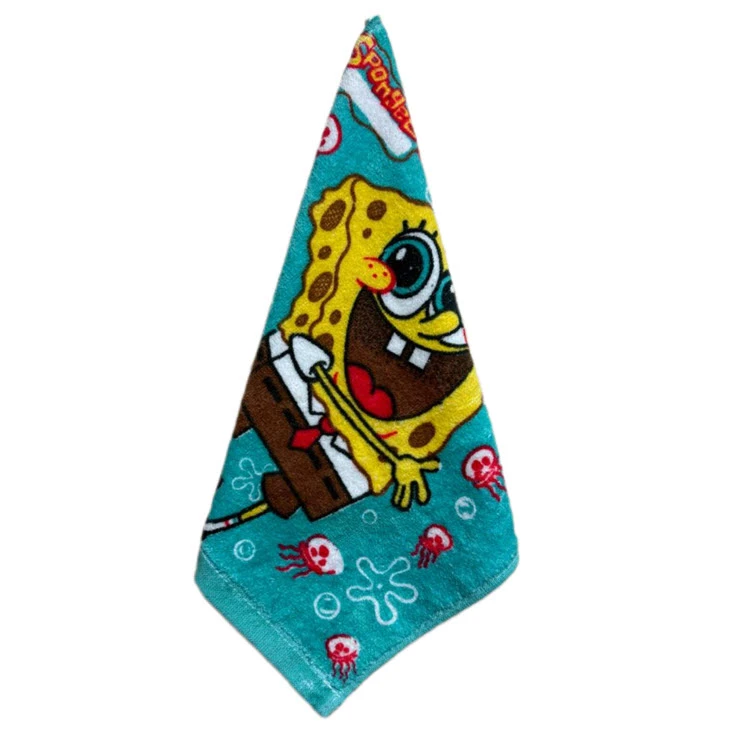 حوله دست و  صورت ویراگیتا مدل باب اسفنجی سایز 35x35 سانتی متر