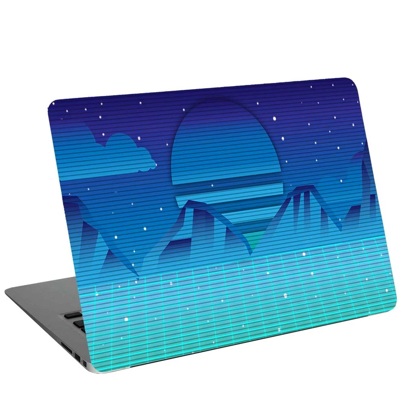 استیکر لپ تاپ طرح retro mountain G-2124 مناسب برای لپ تاپ 15.6 اینچ 