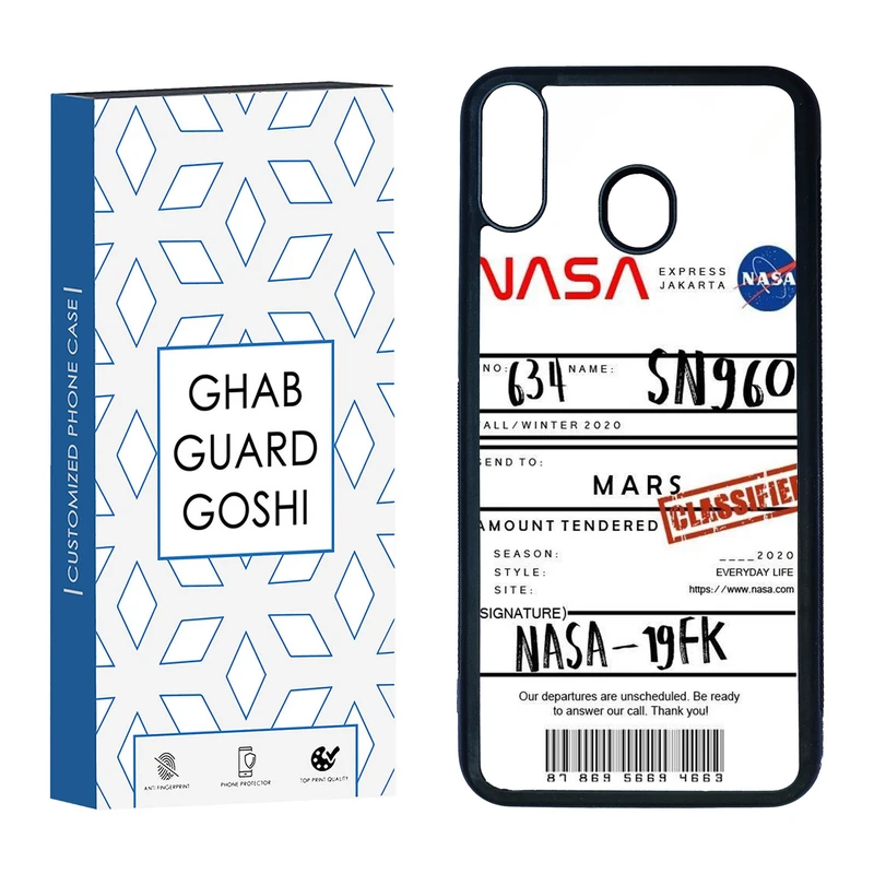 کاور قاب گارد گوشی طرح ناسا کد TPU-192 مناسب برای گوشی موبایل سامسونگ Galaxy M20