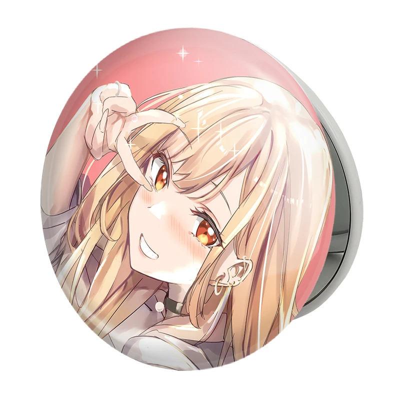 آینه جیبی خندالو طرح کیتاگاوا انیمه مای درس آپ دارلینگ مدل تاشو کد 23894 